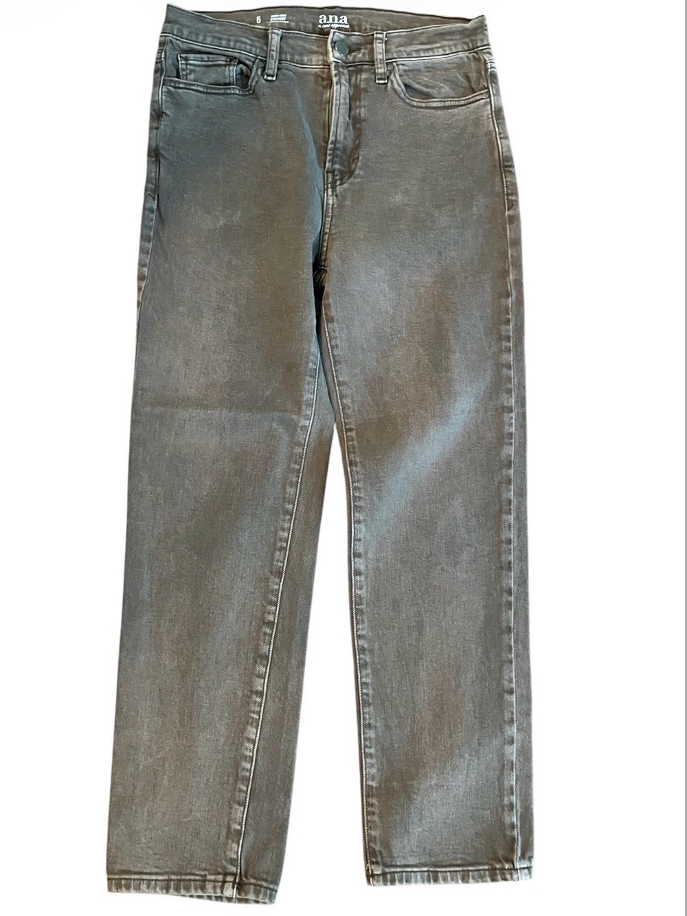 a.n.a Straight Leg Jeans in Washed brown